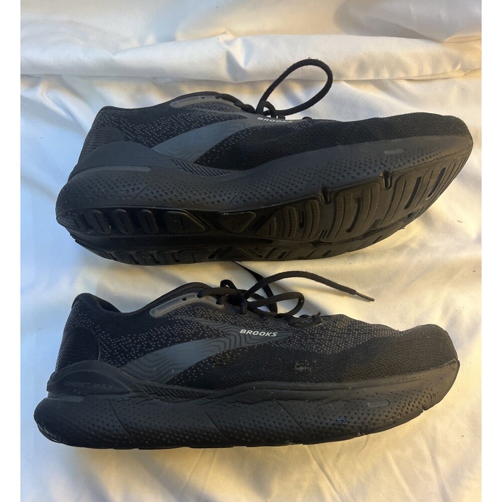 Brooks Mens Ghost Max 1104064E020 Black Running Shoes Sneakers Size 11 4e - Picture 3 of 8